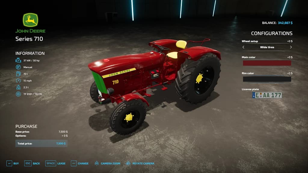 John Deere 710 Rust Edition 2