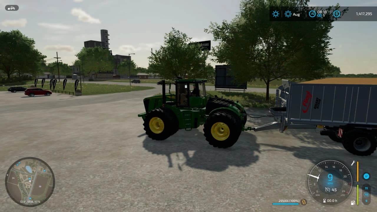 John Deere 9R (Real Dashboard) 2