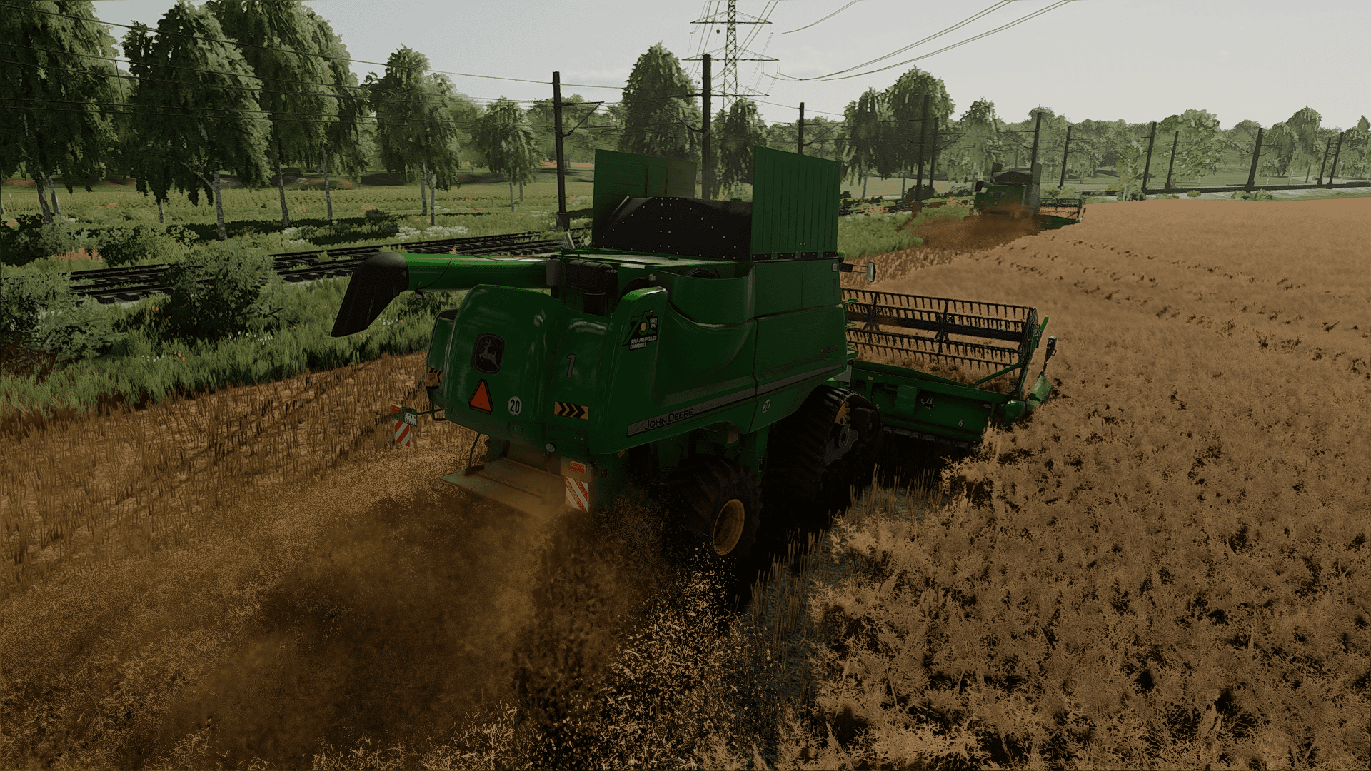John Deere S690i & 9880i STS EU Grey Edition Camso Tracks 5