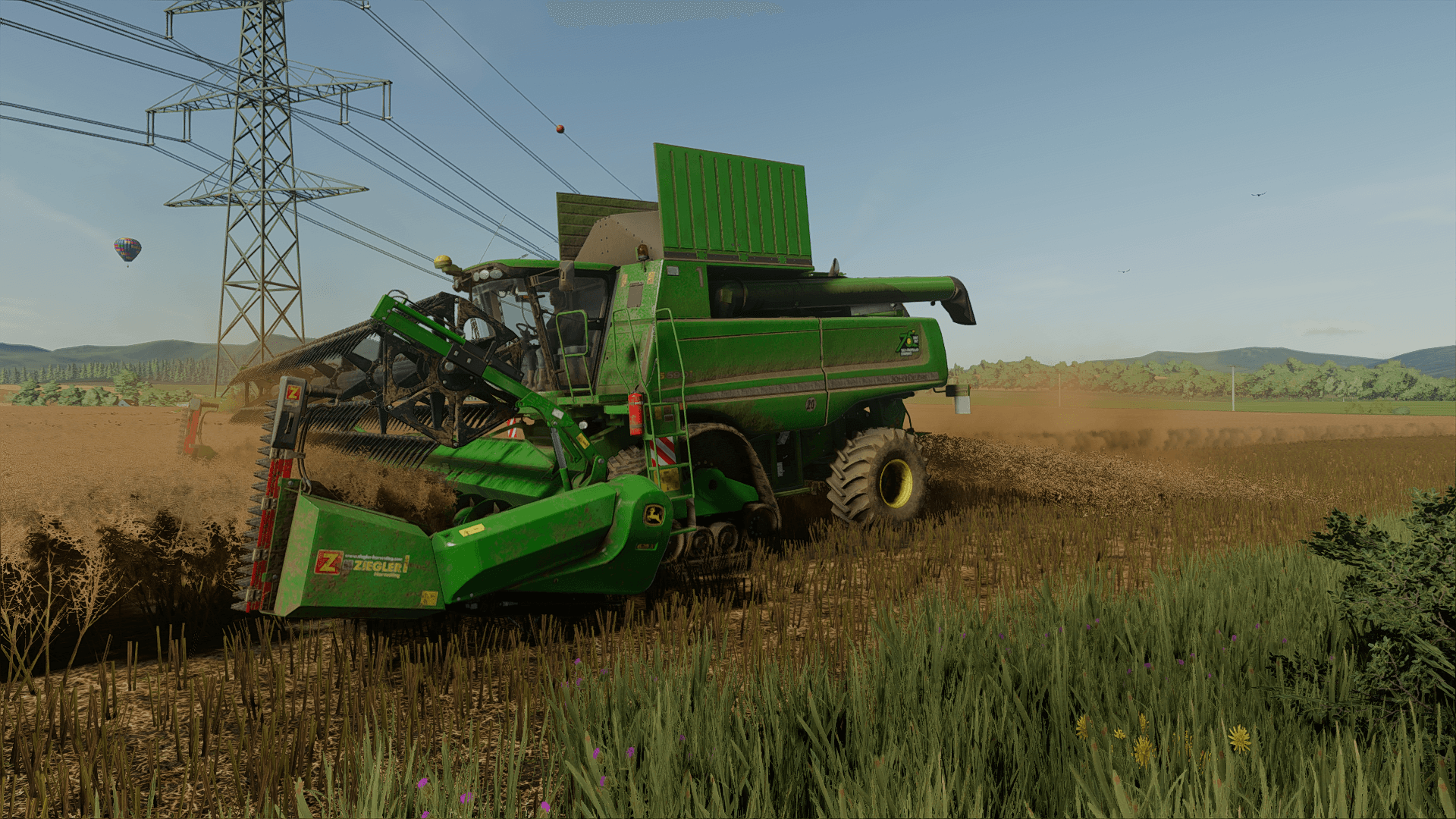 John Deere S690i & 9880i STS EU Grey Edition Camso Tracks 4