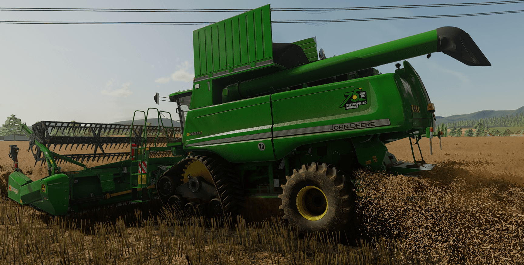 John Deere S690i & 9880i STS EU Grey Edition Camso Tracks