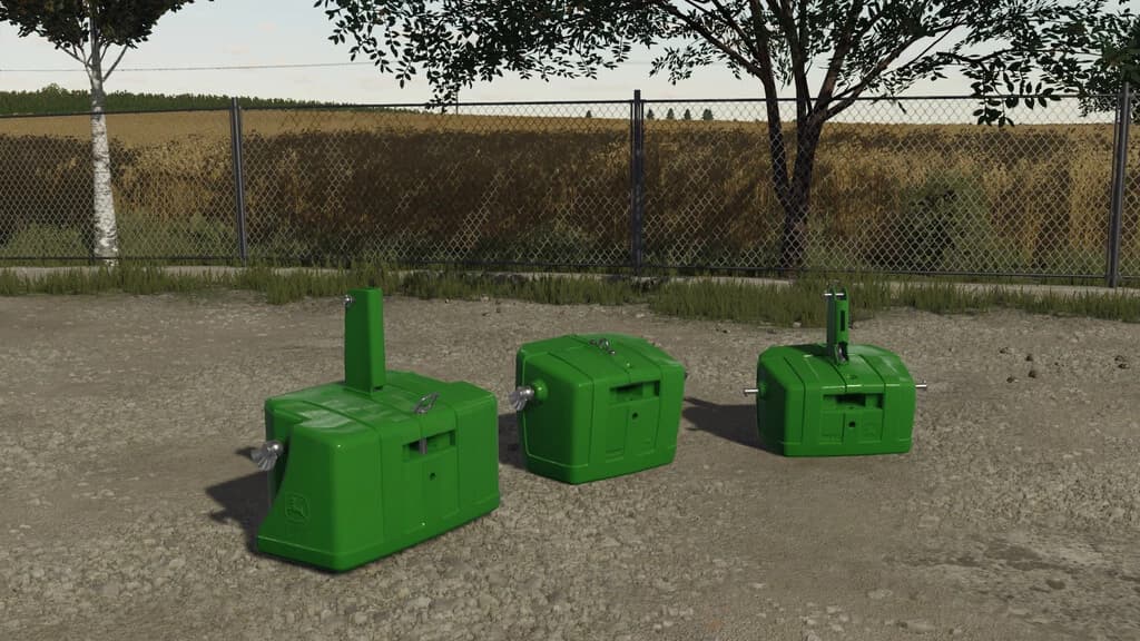 John Deere Weights Pack 4