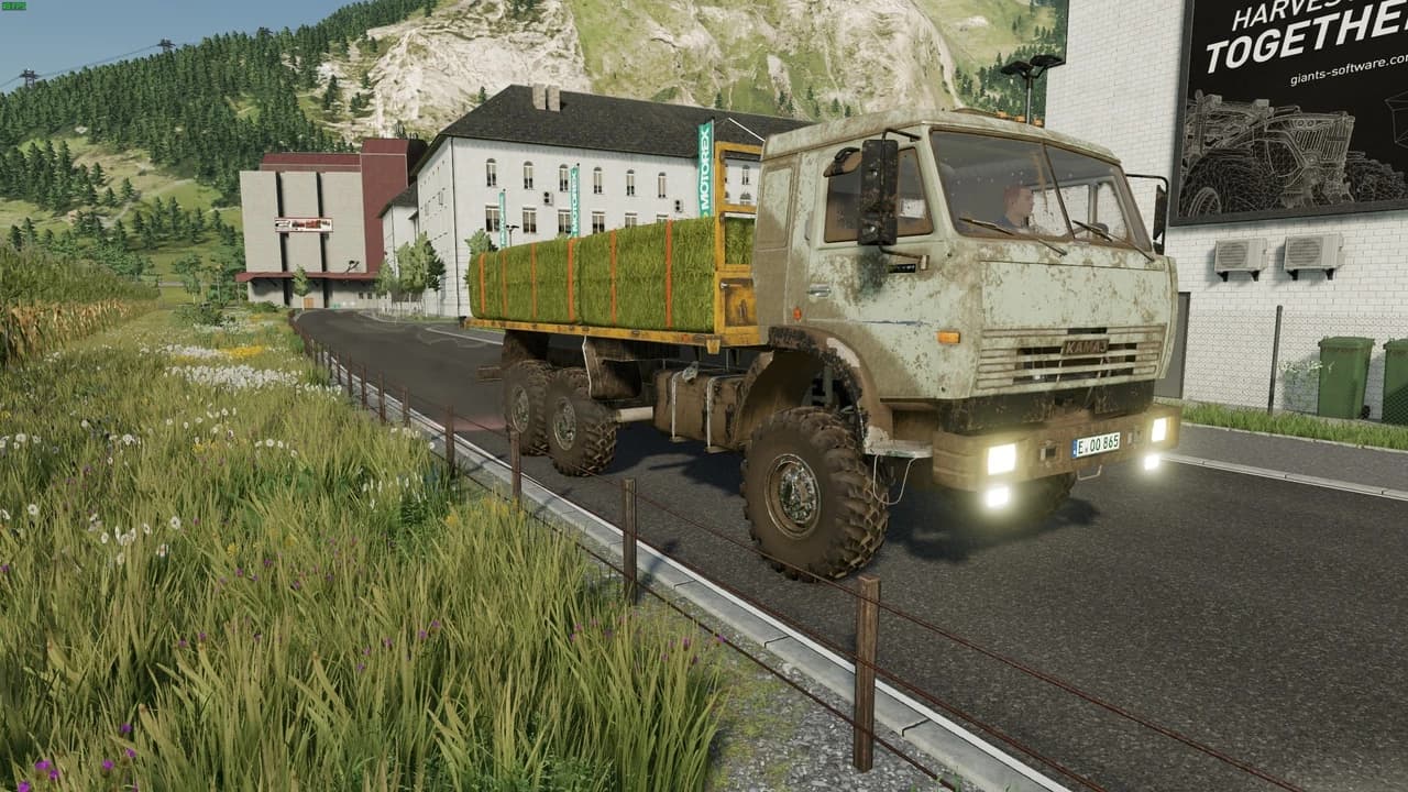 KAMAZ 43118 TRUCK + TRAILER 4