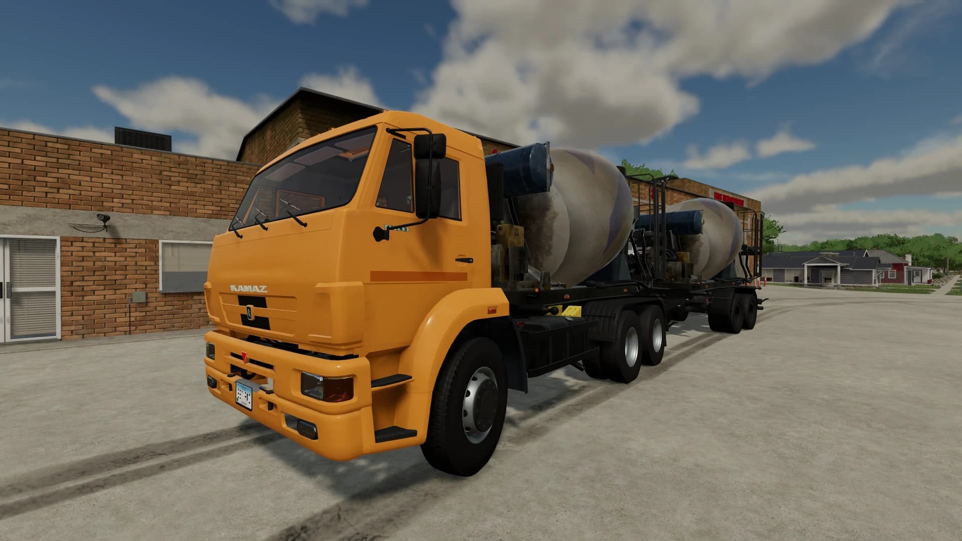 KAMAZ 45143 CONCRETE MIXER 3