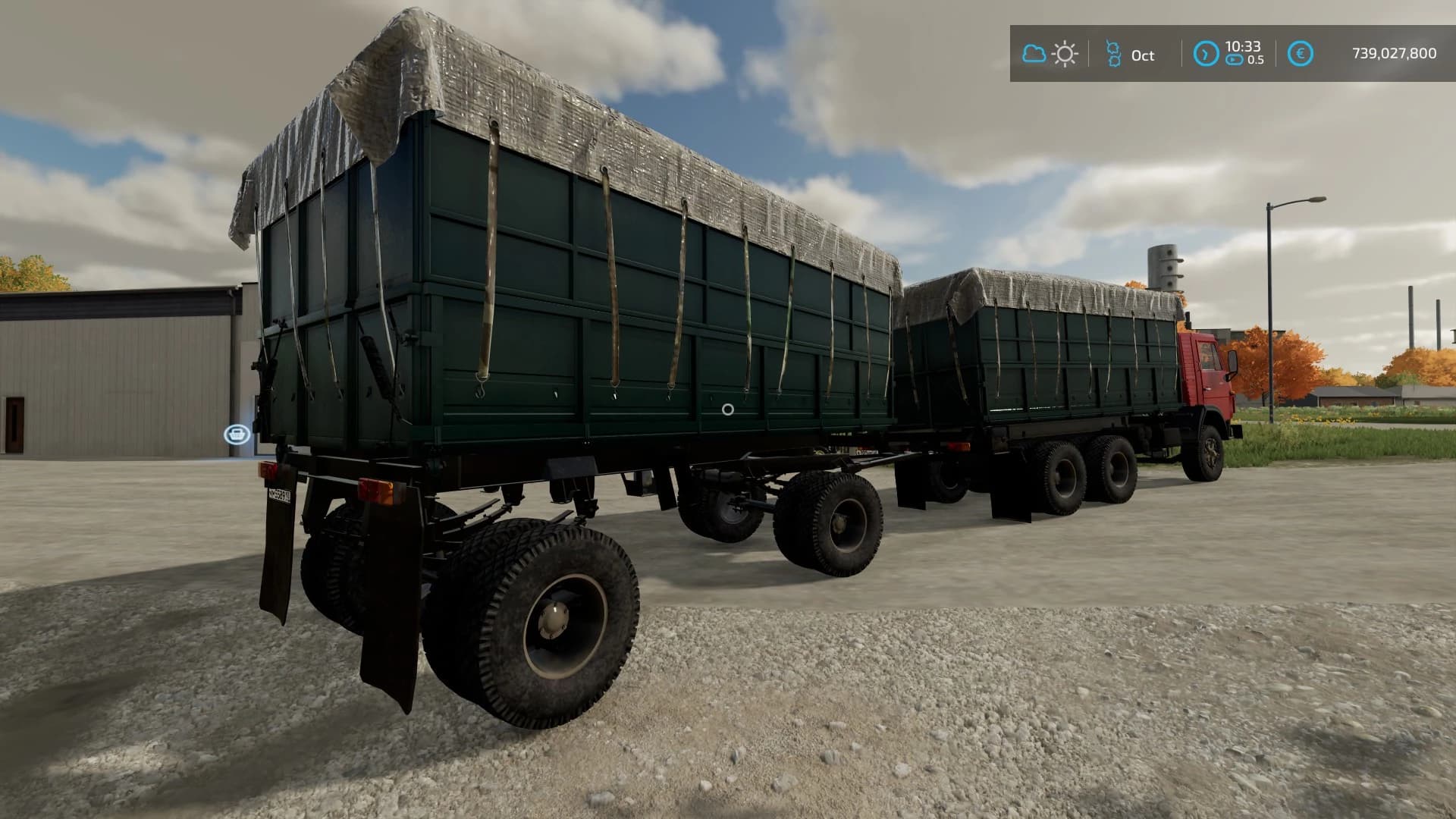 KAMAZ 5320 + TRAILER GKB 3