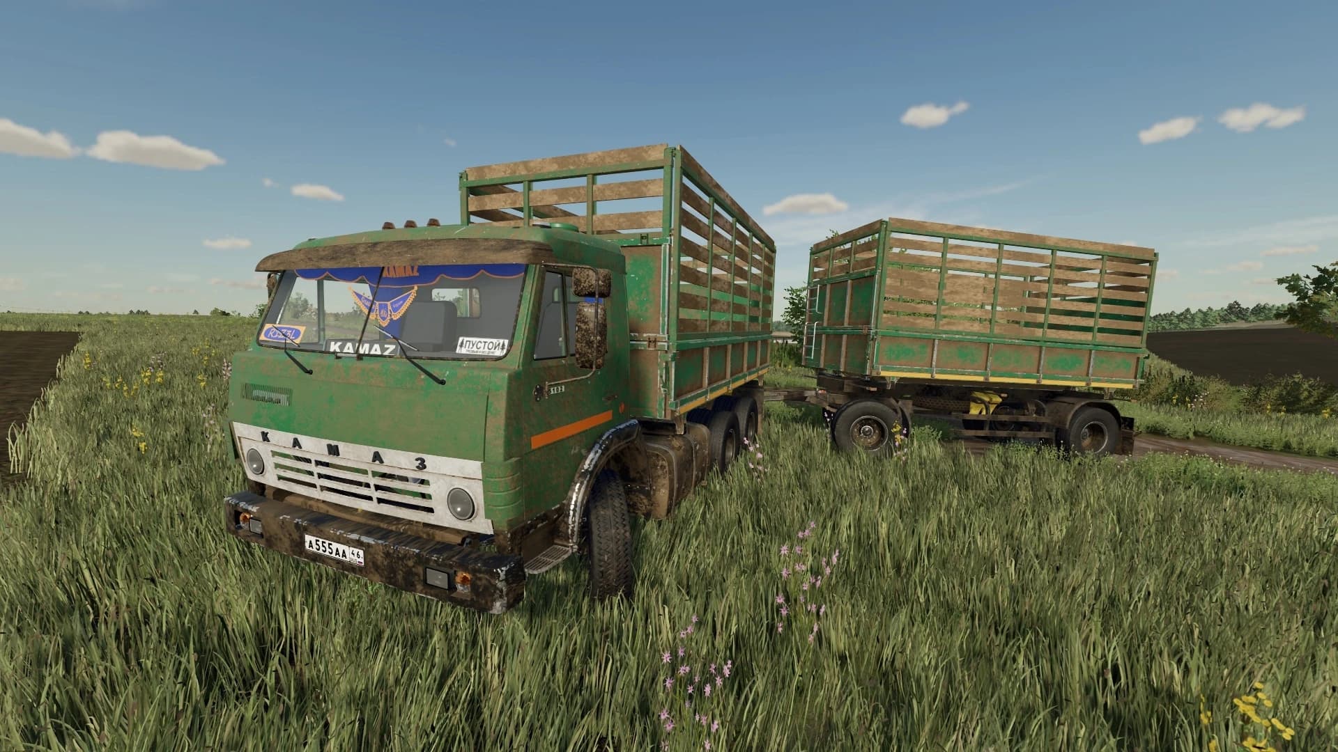 KAMAZ-55102 + TRAILER 3