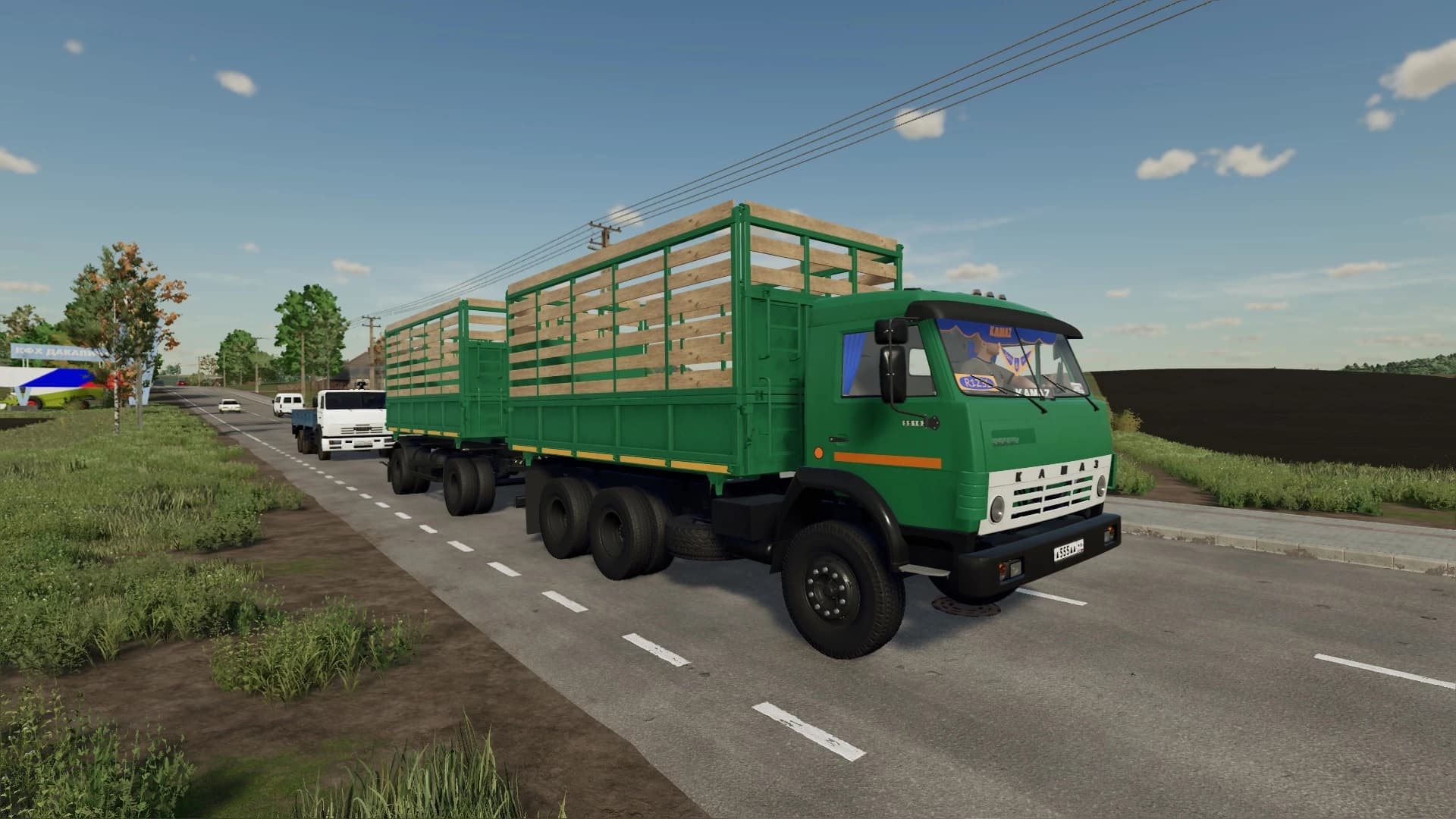 KAMAZ-55102 + TRAILER 2