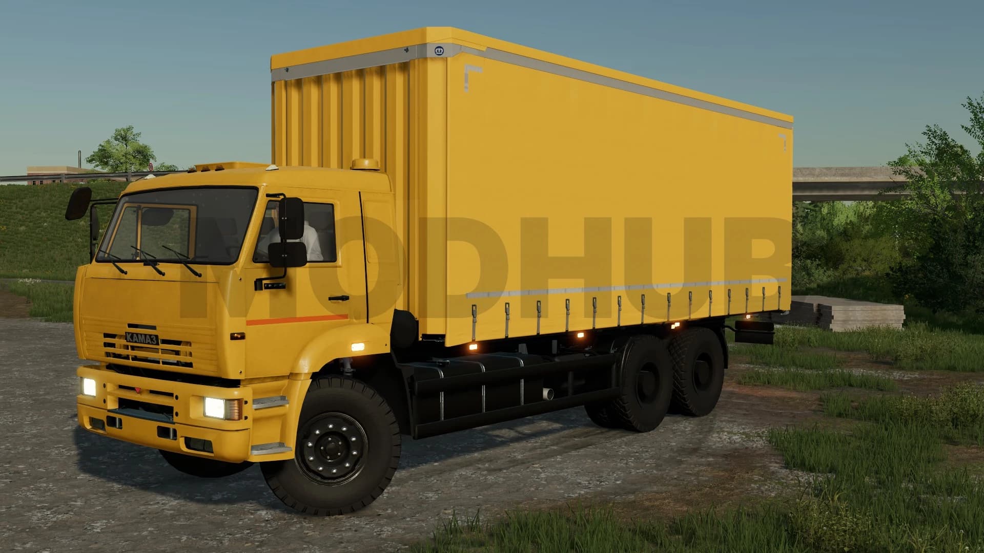 KAMAZ 6520 CURTAIN 5