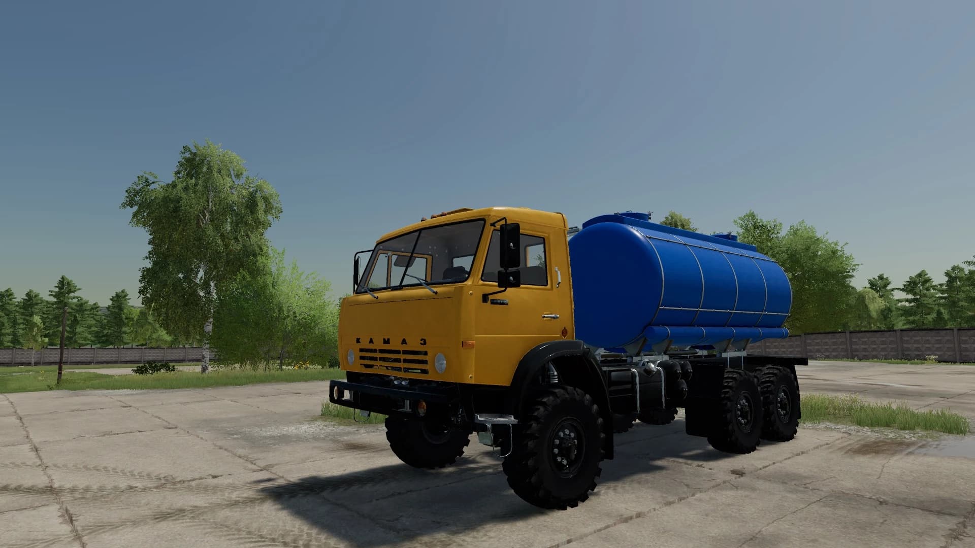 KAMAZ BARREL 2
