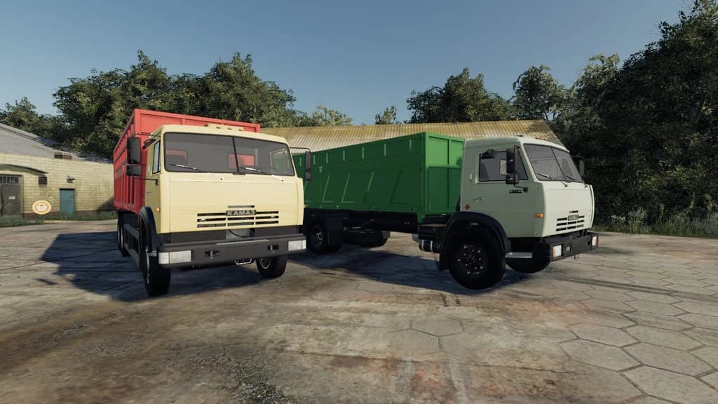 KAMAZ GRAIN TRUCK 65115/65117