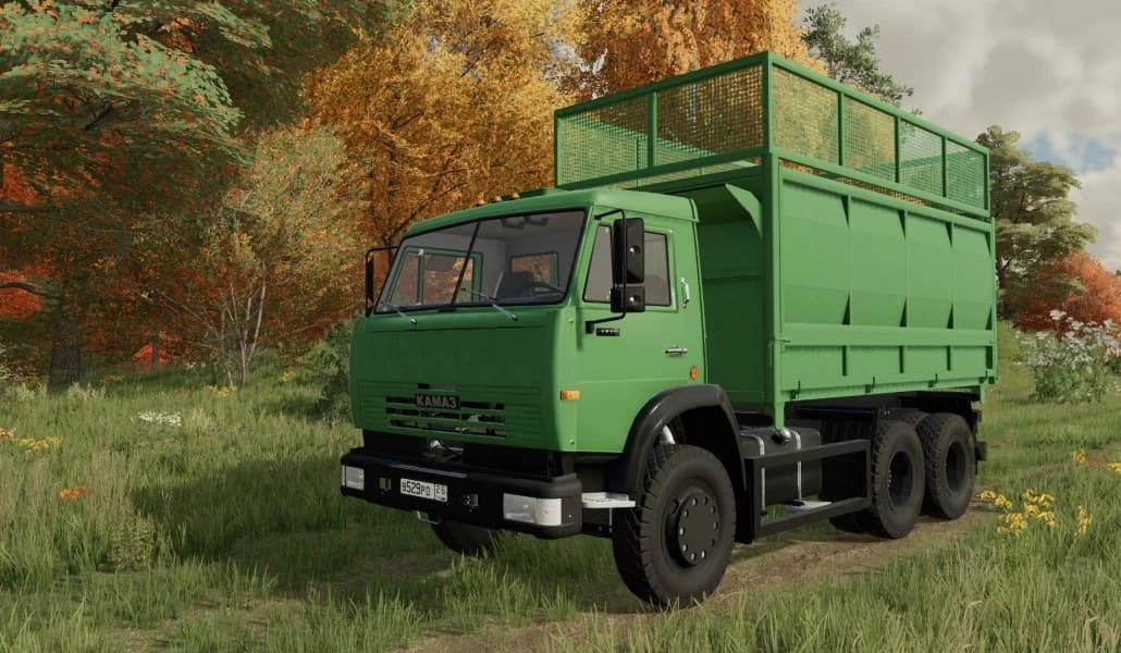KAMAZ GRAIN TRUCK 5