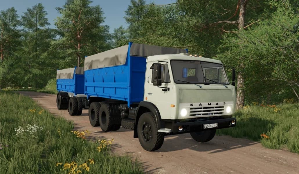 KAMAZ GRAIN TRUCK 4