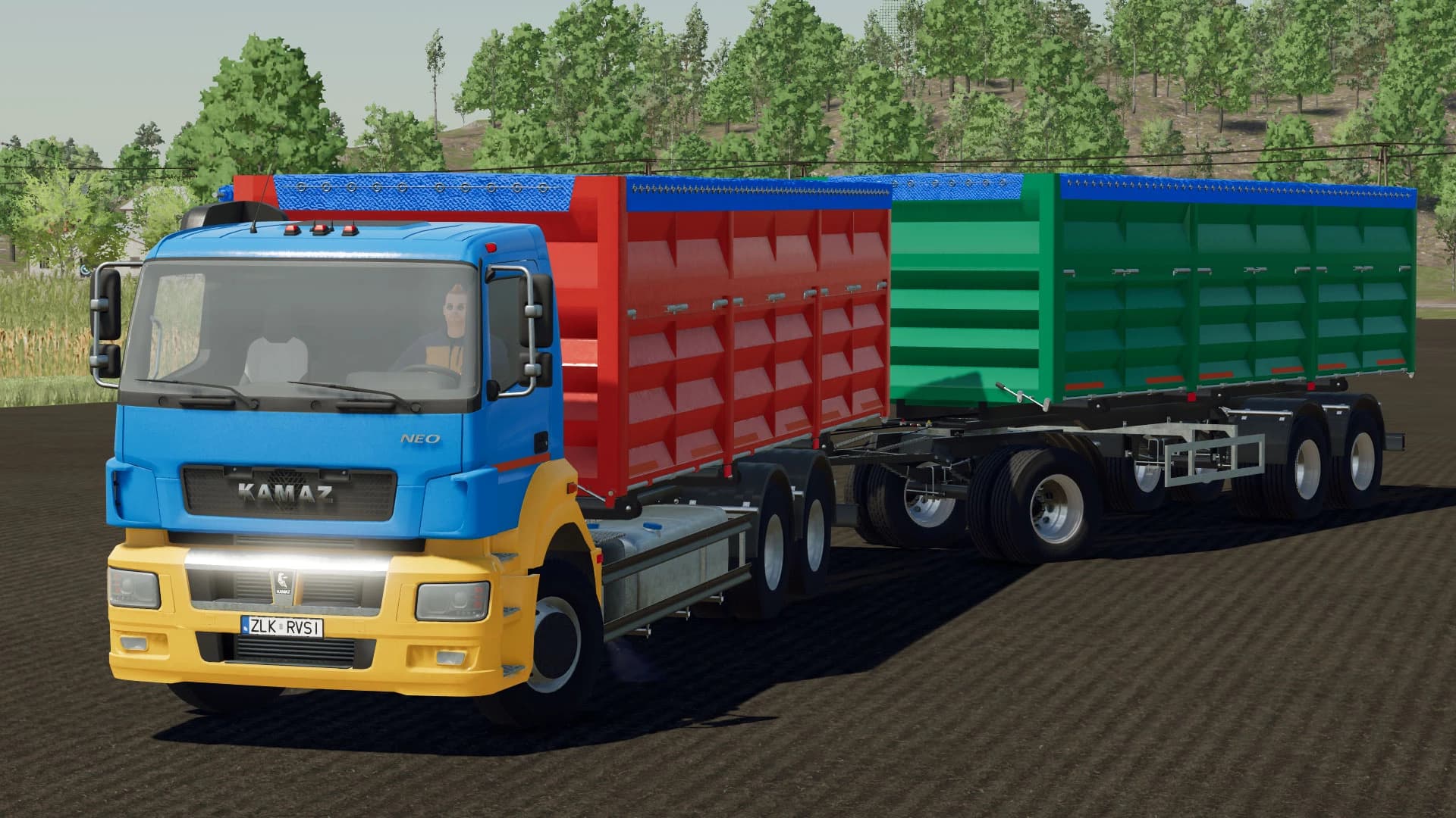 KAMAZ NEO & TRAILER