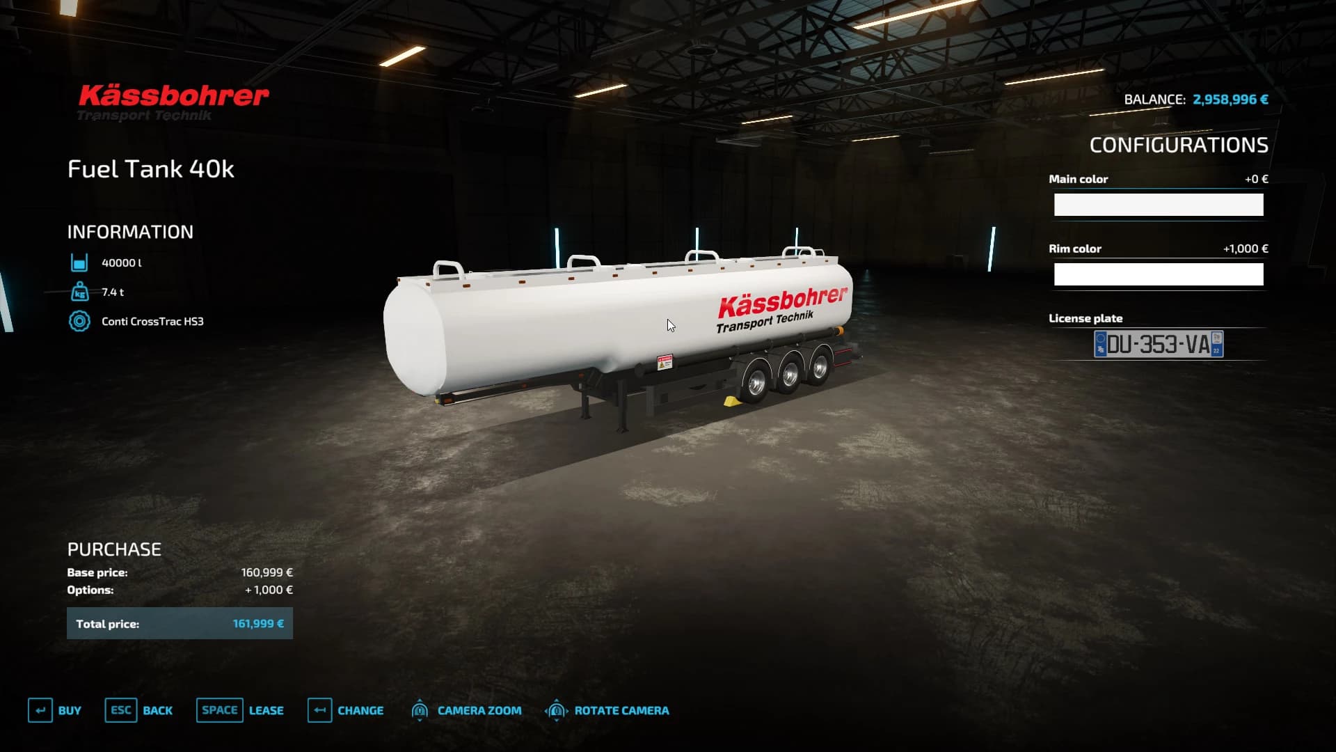 KÄSSBOHRER SEMI TANKER