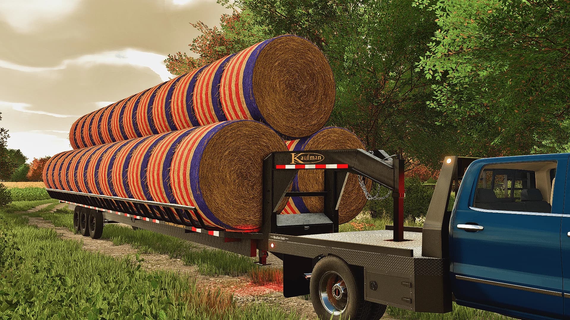 KAUFMAN 50FT BALE HAULER