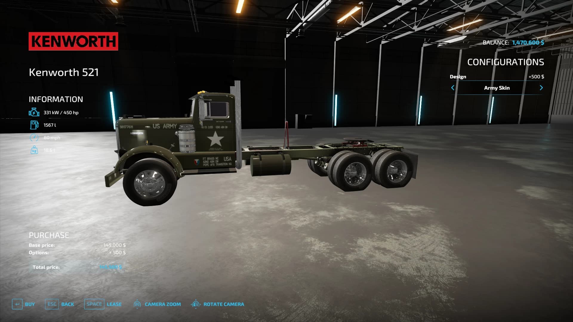 KENWORTH 521