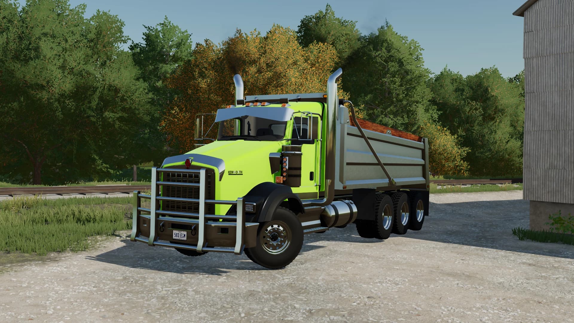 KENWORTH T800 DUMP TRUCK