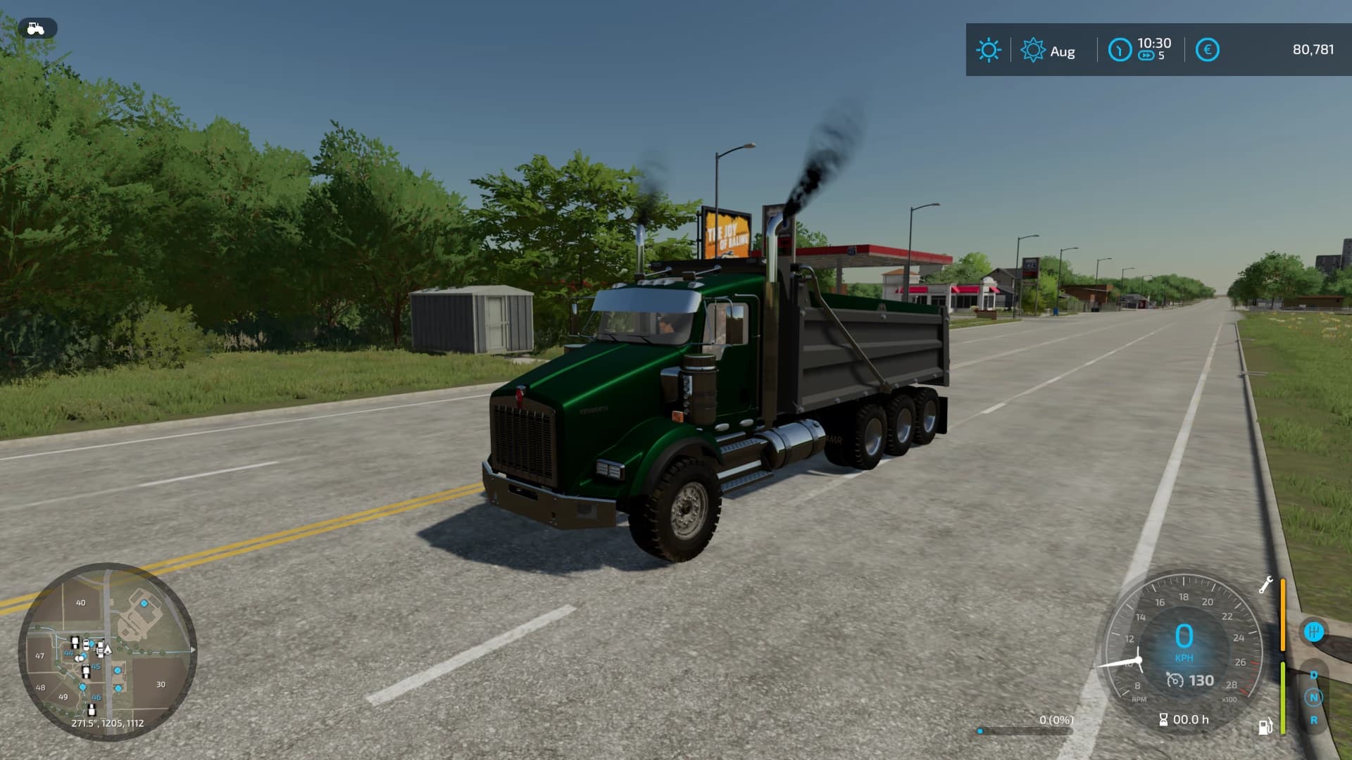 KENWORTH T800 DUMP TRUCK 4