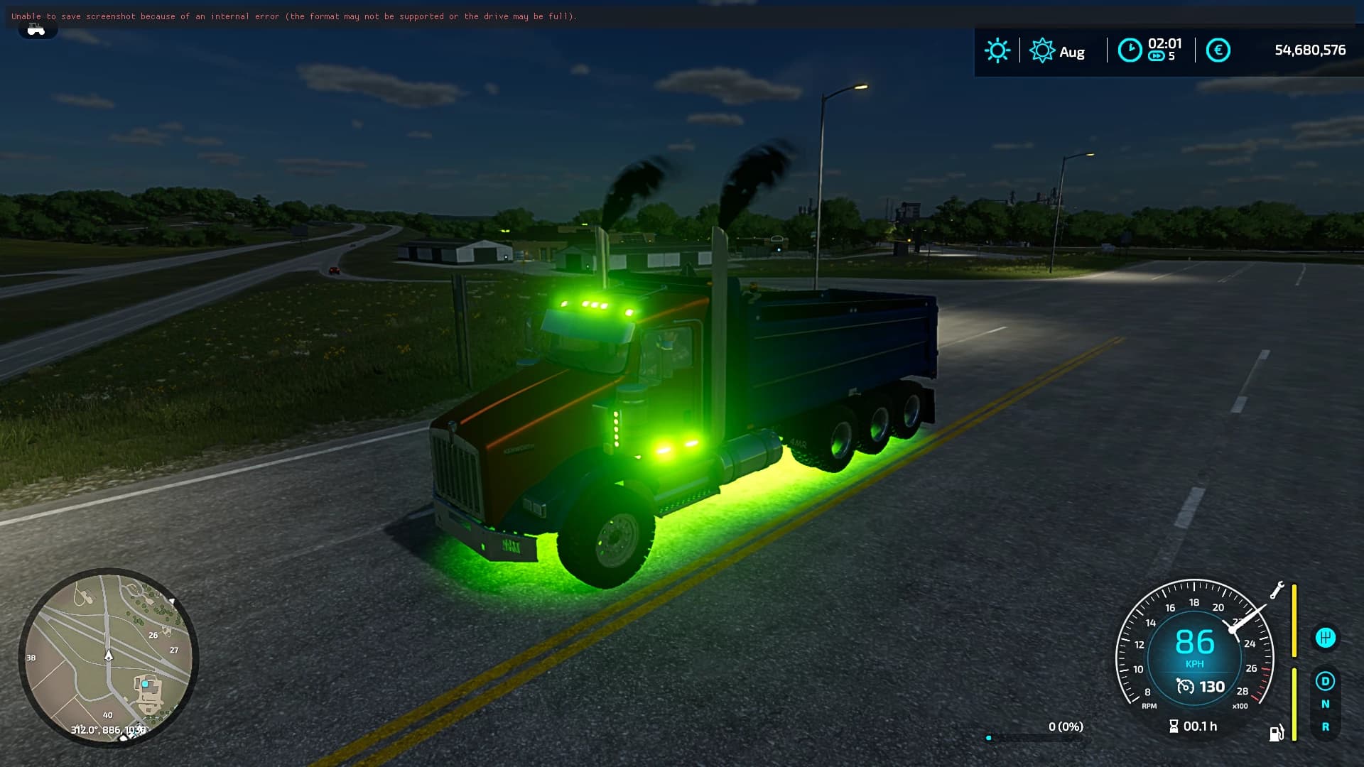 KENWORTH T800 DUMP TRUCK 3