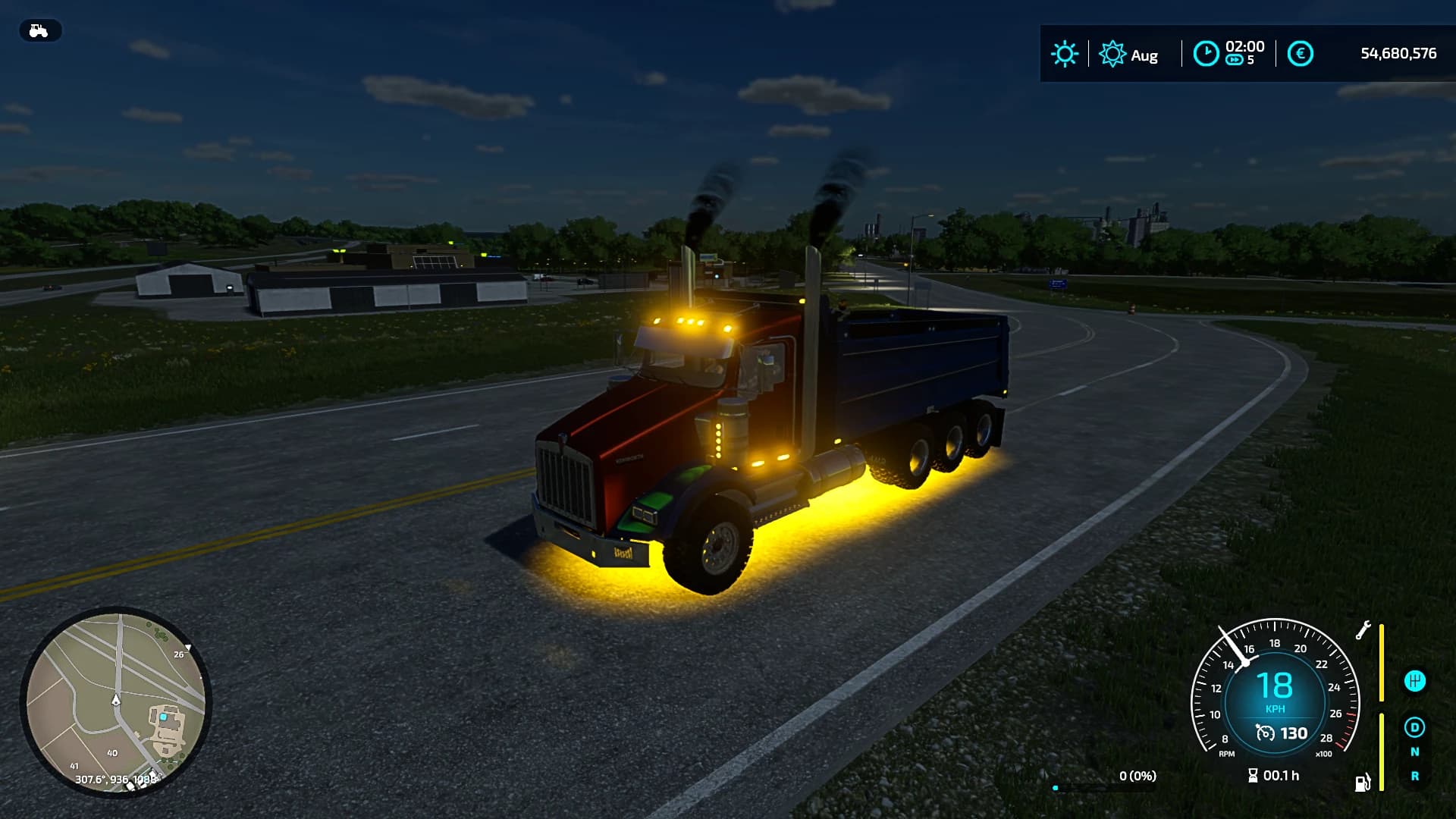KENWORTH T800 DUMP TRUCK 2