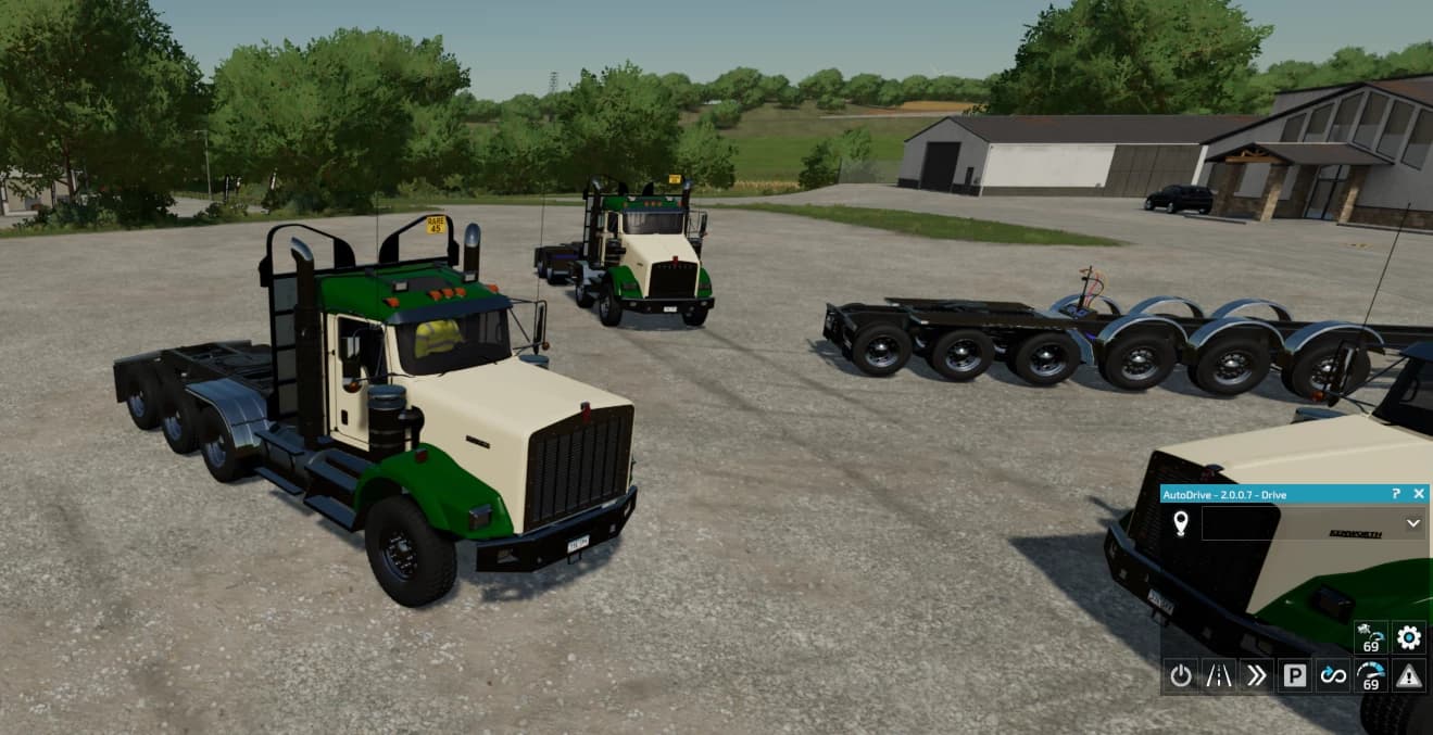 KENWORTH T800/W900 PACK 4