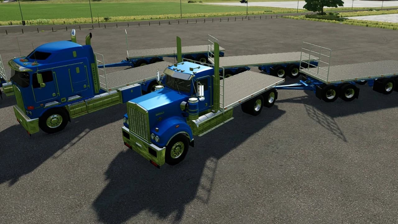 KENWORTH T900 TRAILERS (AUTOLOAD) 3