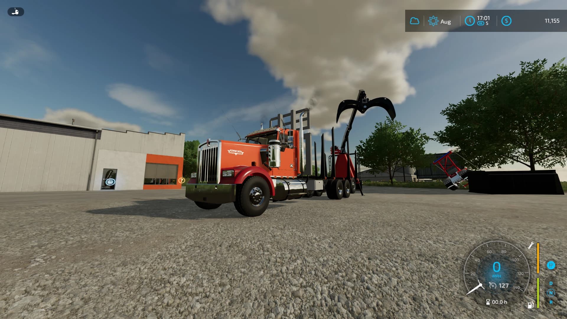 KENWORTH W900 LOG TRUCK 2