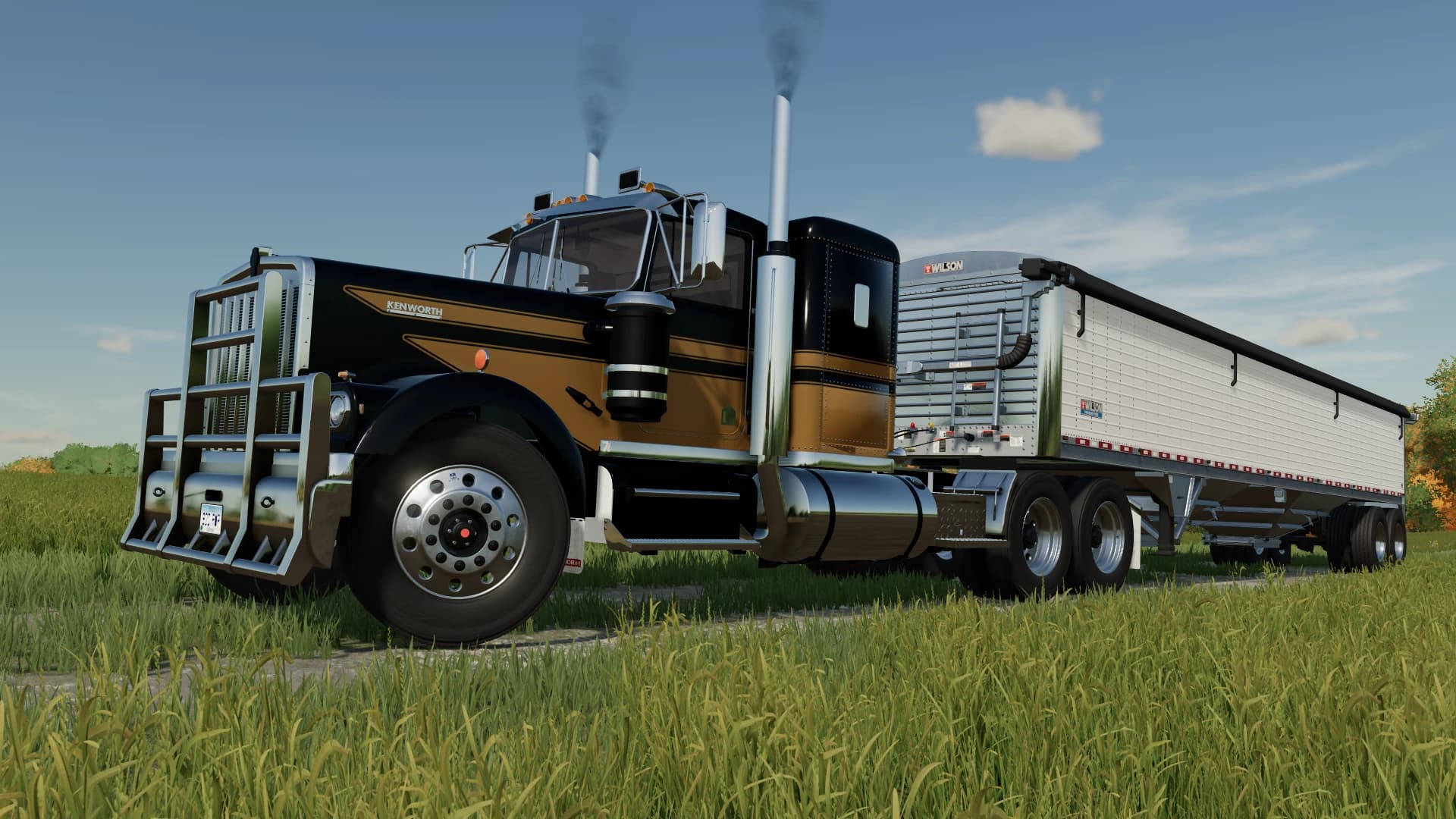 KENWORTH W900A FLAT TOP 6