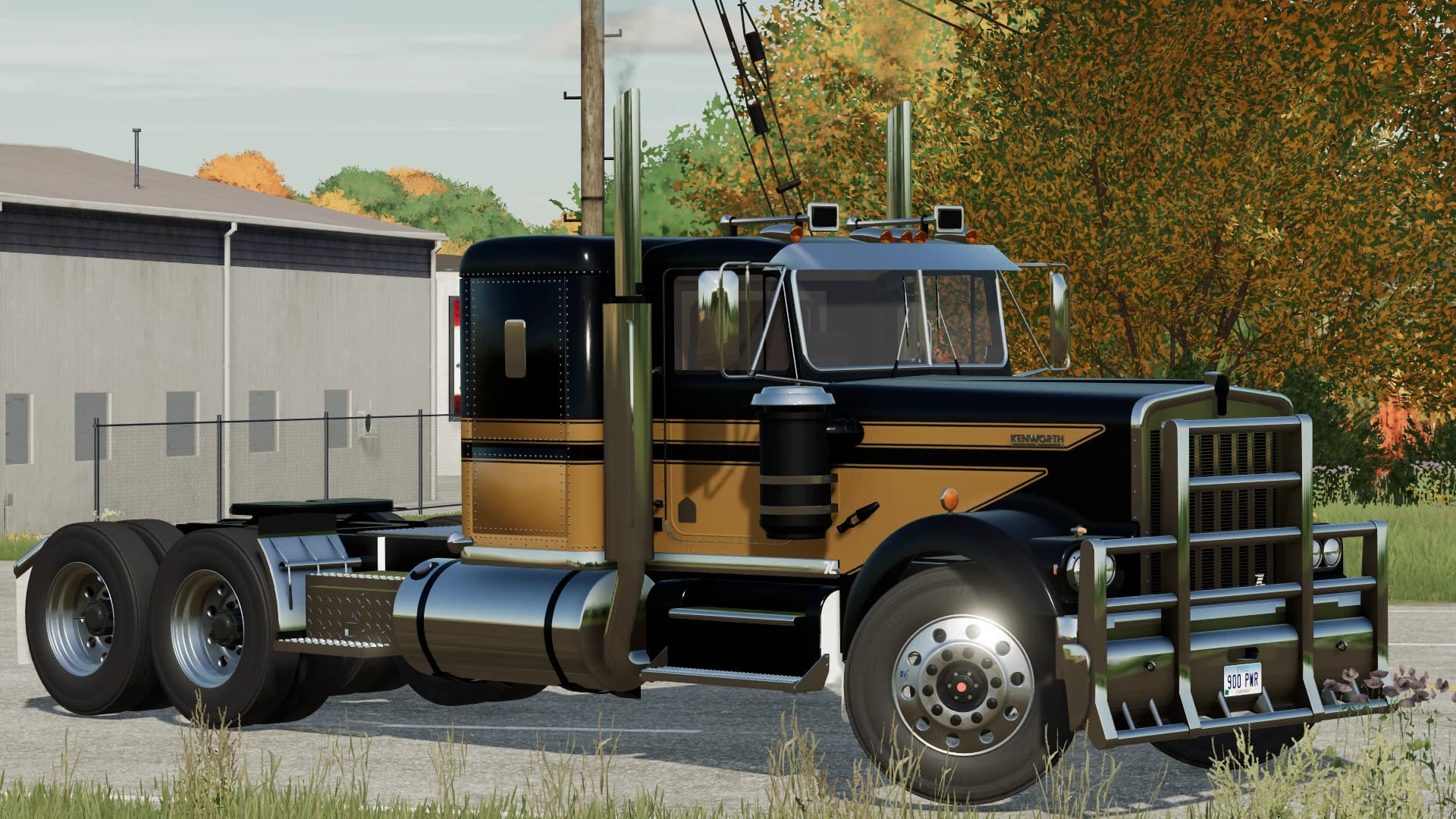 KENWORTH W900A FLAT TOP 4