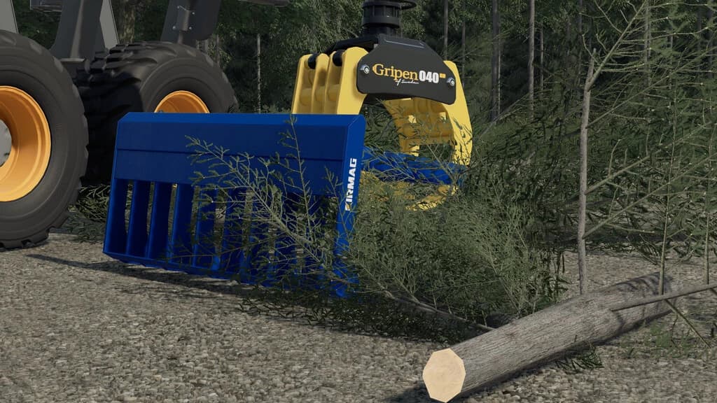 KIRMAG TREE WASTE RAKE