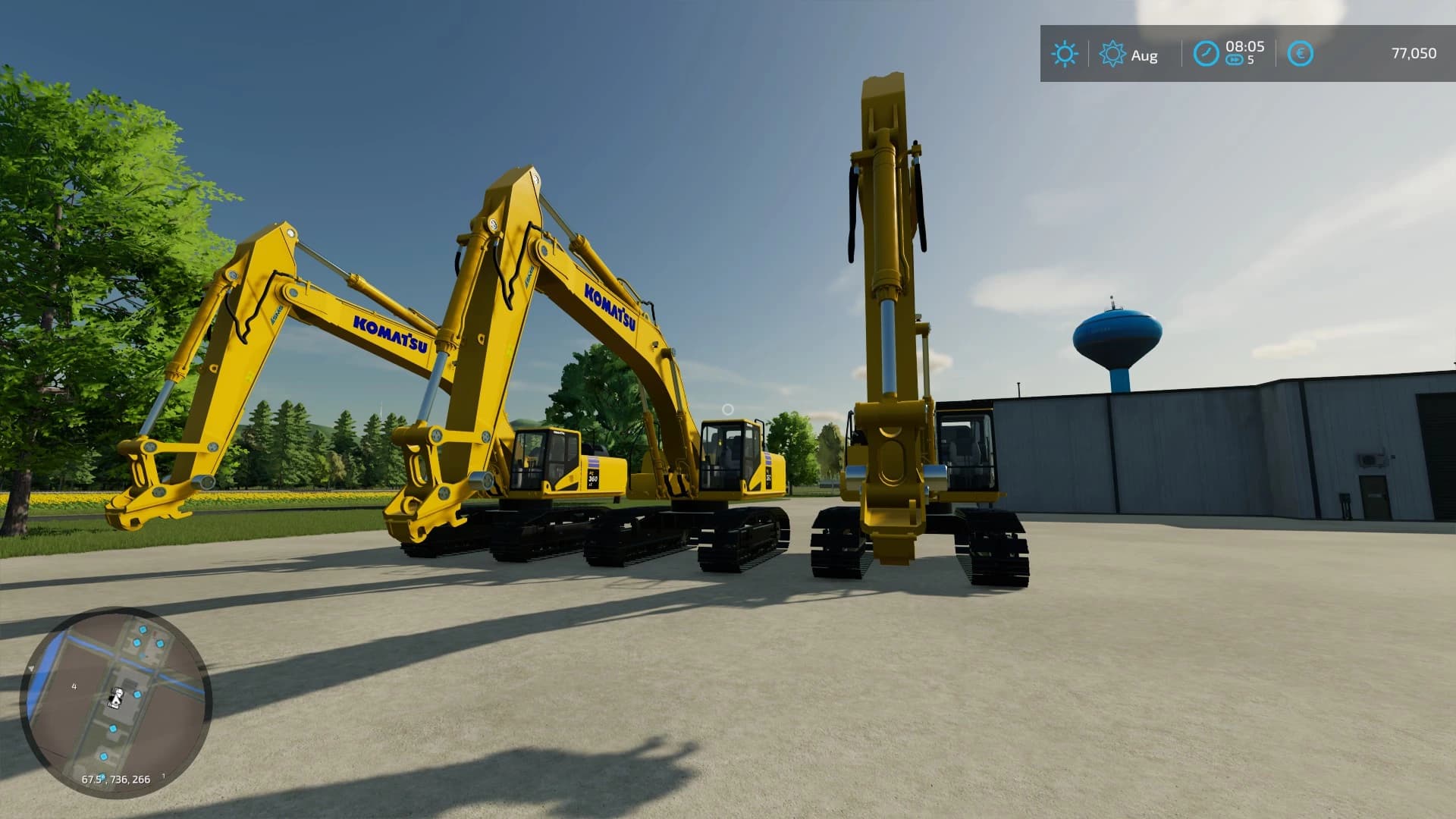 KOMATSU 11 LARGE EXCAVATORS 5