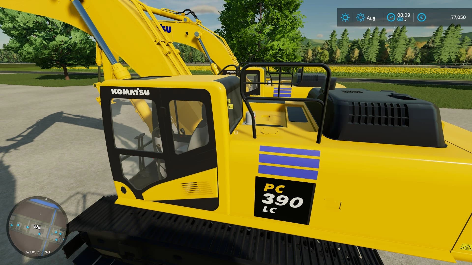KOMATSU 11 LARGE EXCAVATORS 4