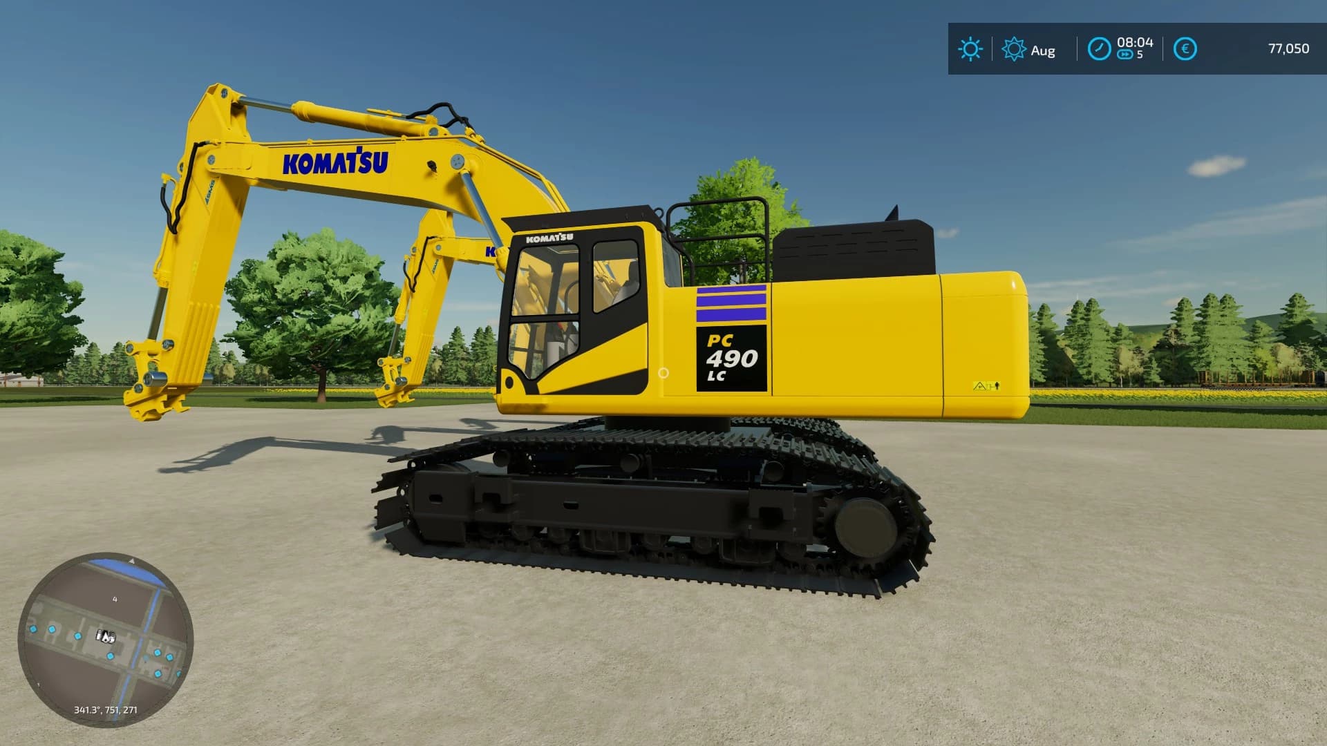 KOMATSU 11 LARGE EXCAVATORS 2