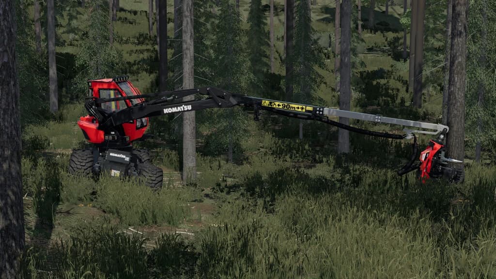 KOMATSU 931 HARVESTER PACK 3