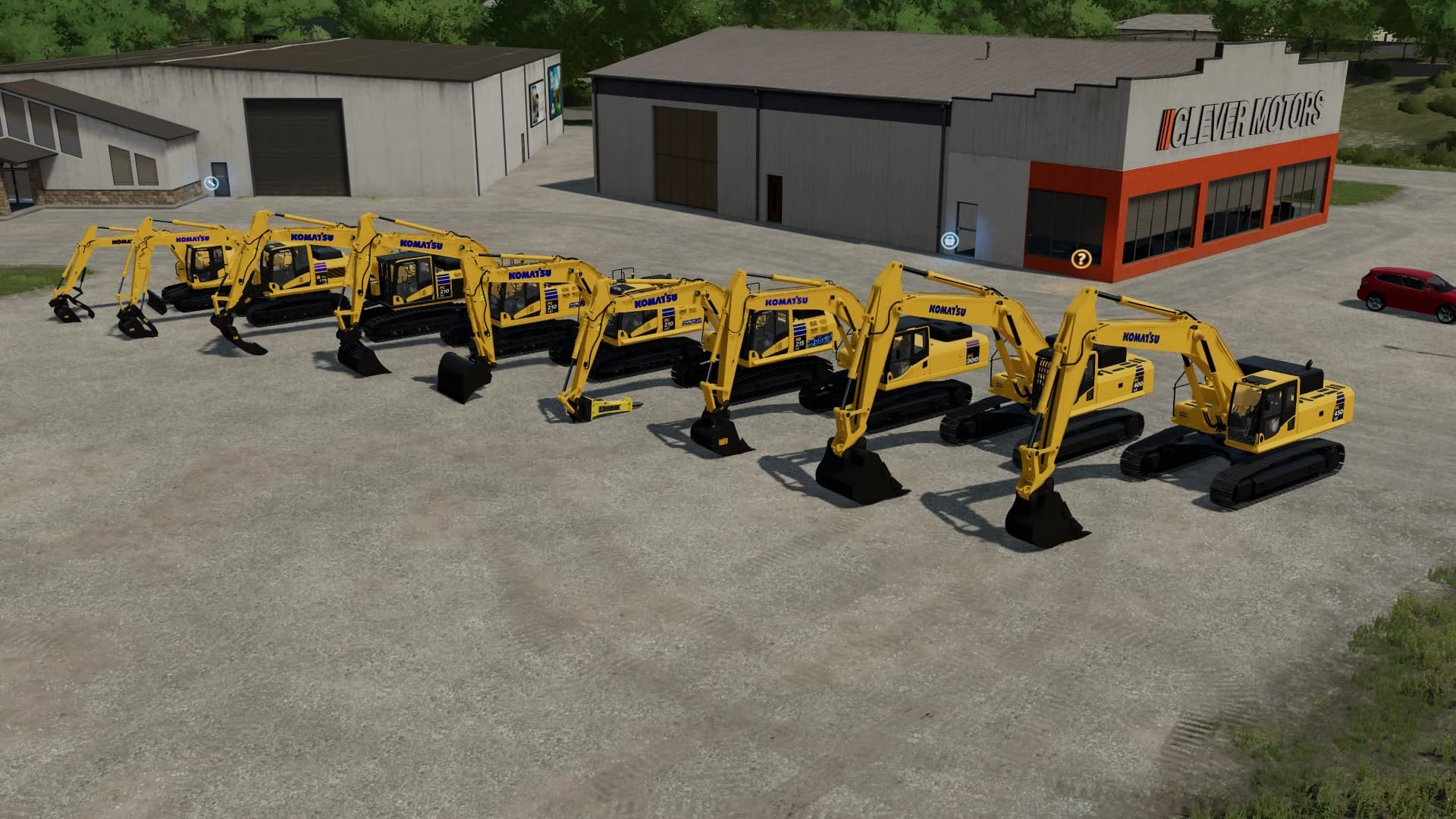KOMATSU EXCAVATOR MEGA PACK 4