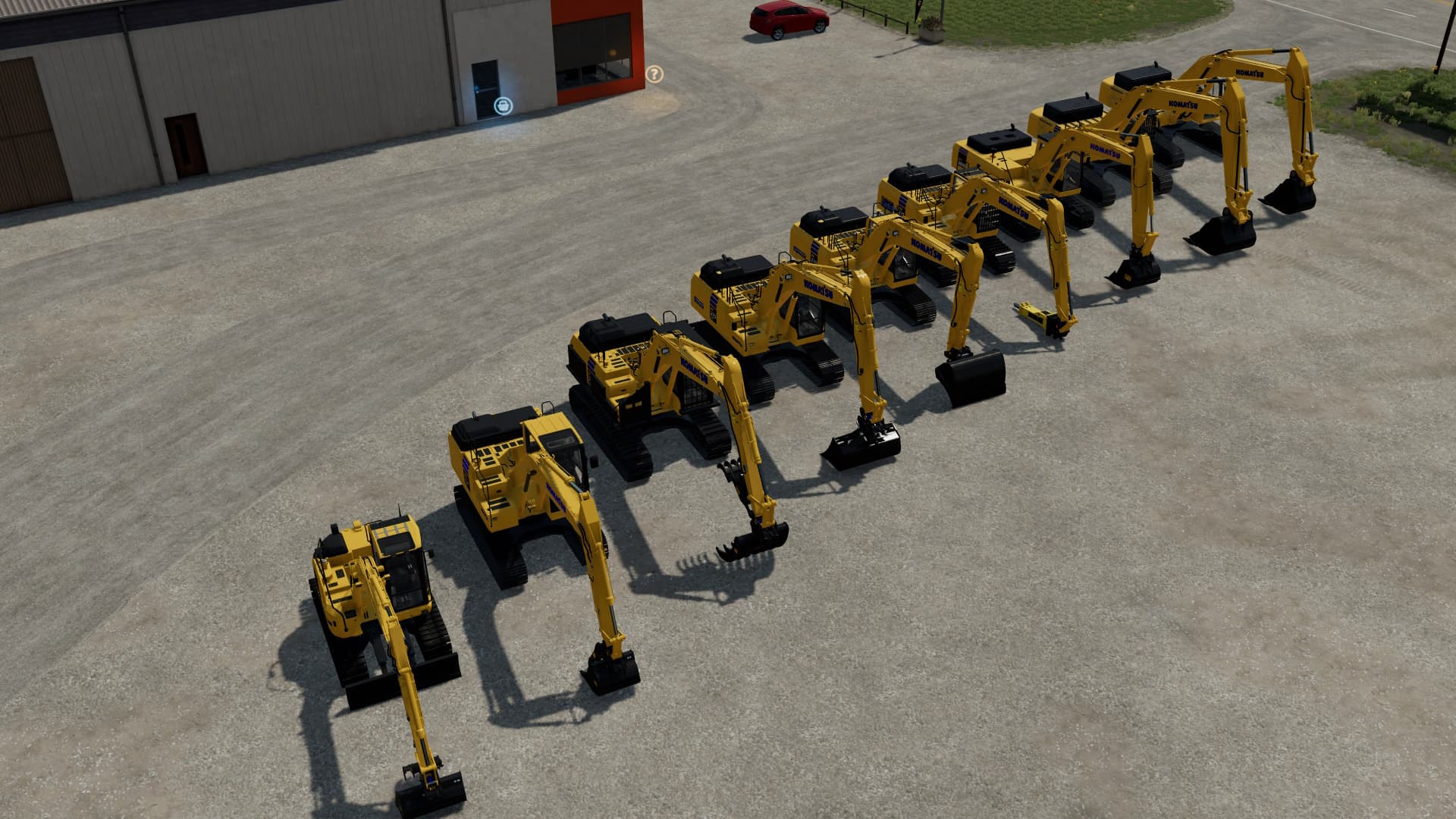 KOMATSU EXCAVATOR MEGA PACK 3