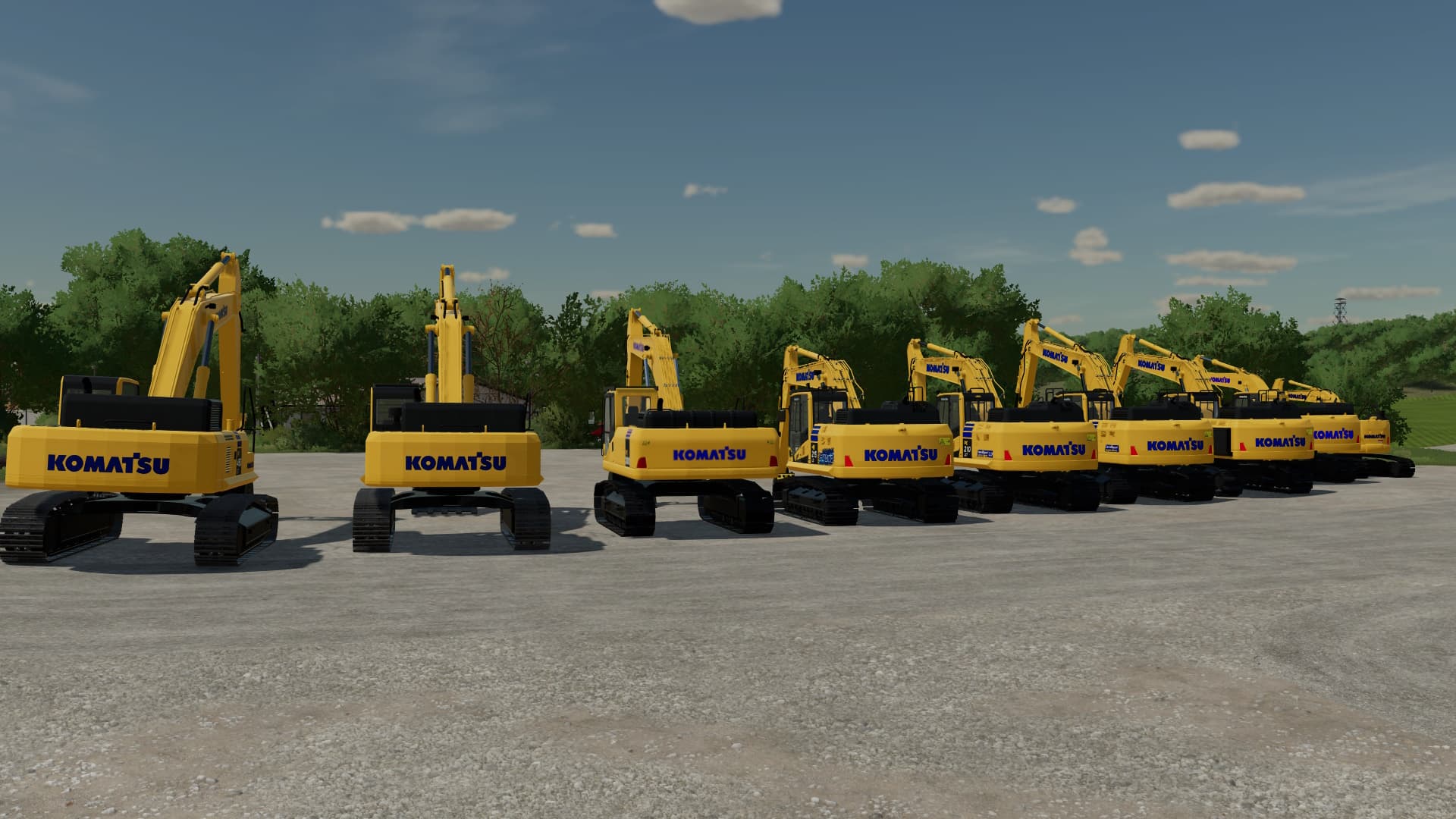 KOMATSU EXCAVATOR MEGA PACK 2