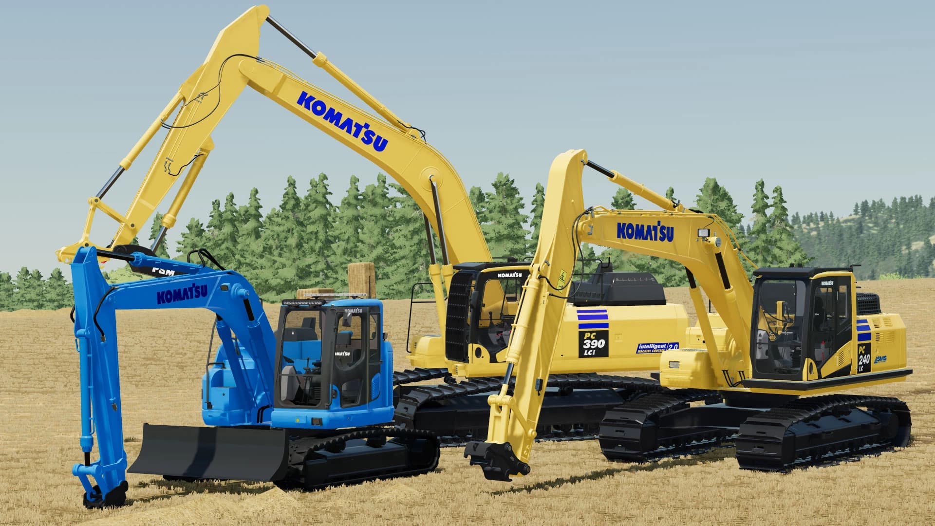 KOMATSU EXCAVATORS PACK