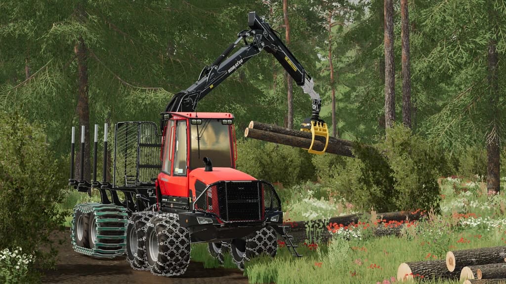 KOMATSU FORWARDER PACK 5