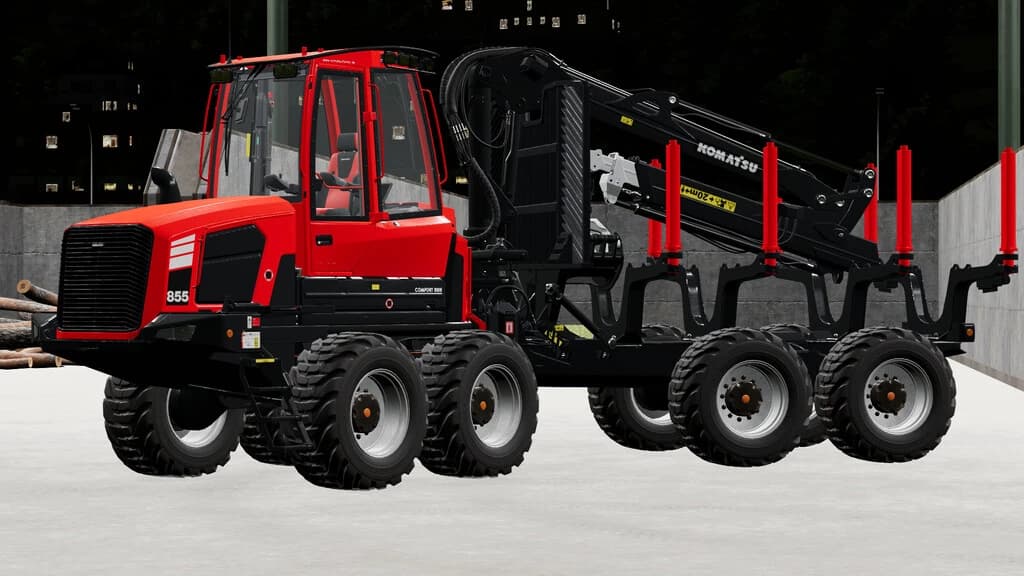 KOMATSU FORWARDER PACK 3