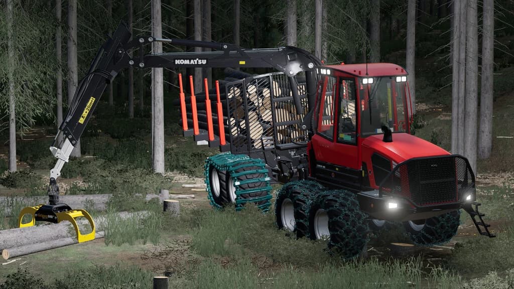 KOMATSU FORWARDER PACK 2