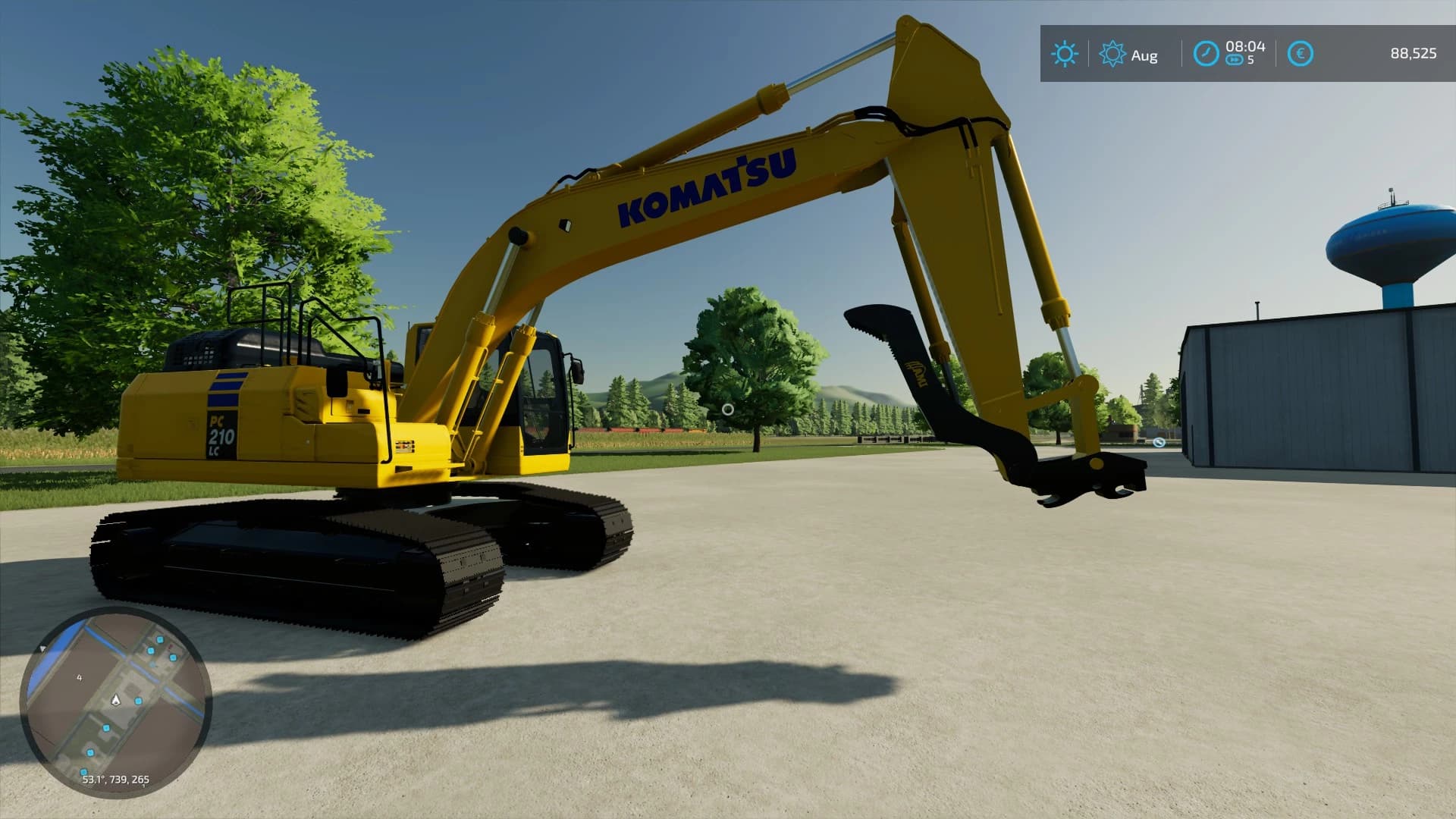 KOMATSU PC210