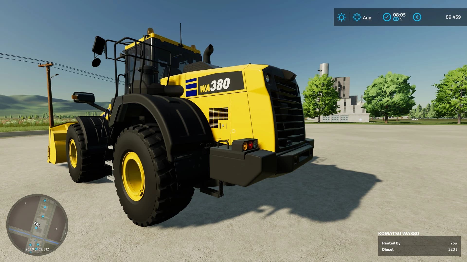 KOMATSU WA380