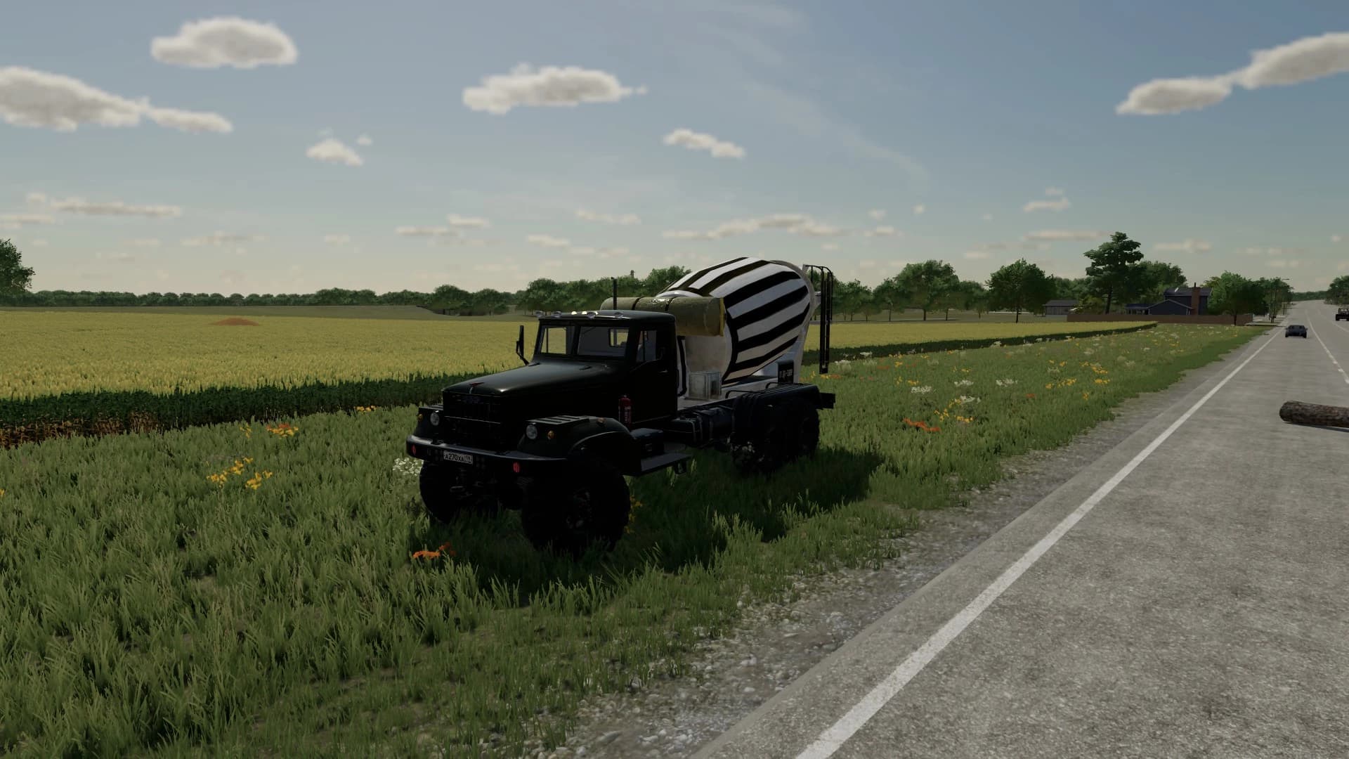 KRAZ 255B CONCRETE MIXER 6