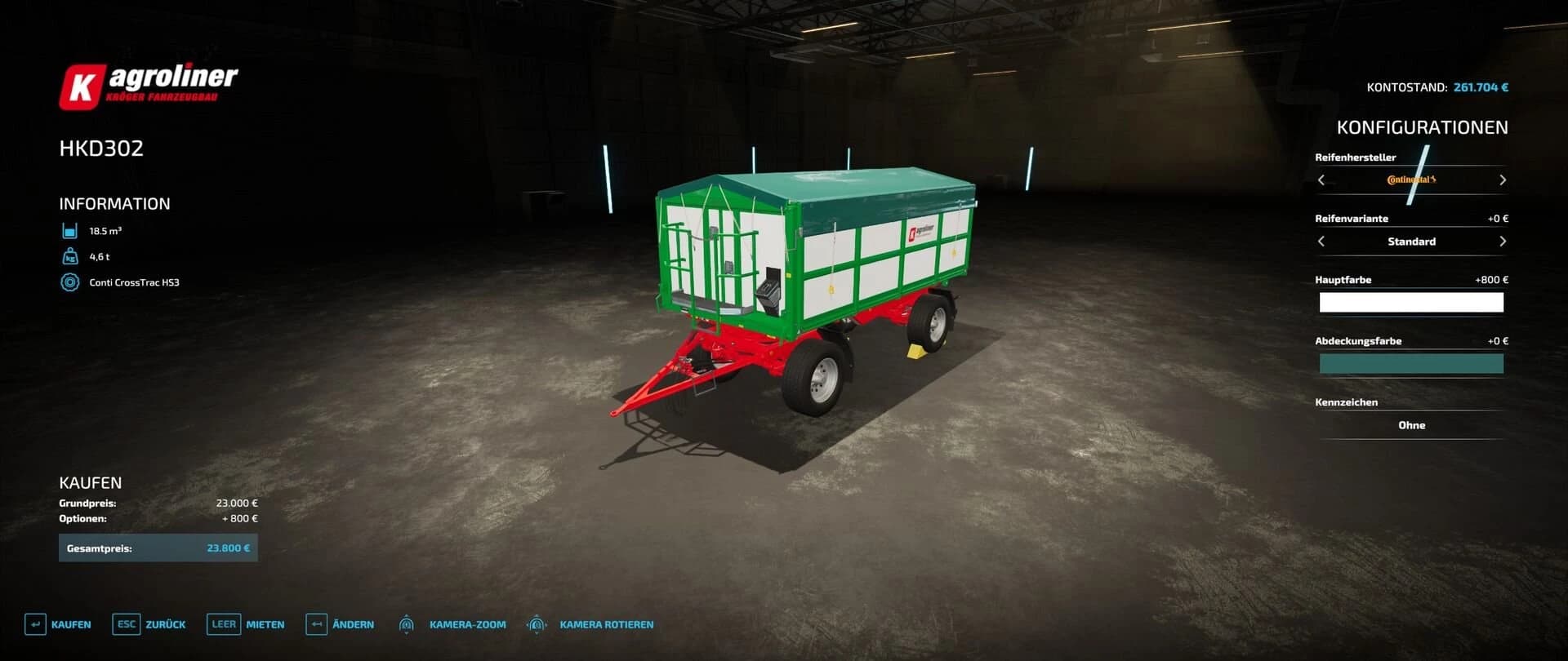 KRÖGER AGROLINER HKD 4