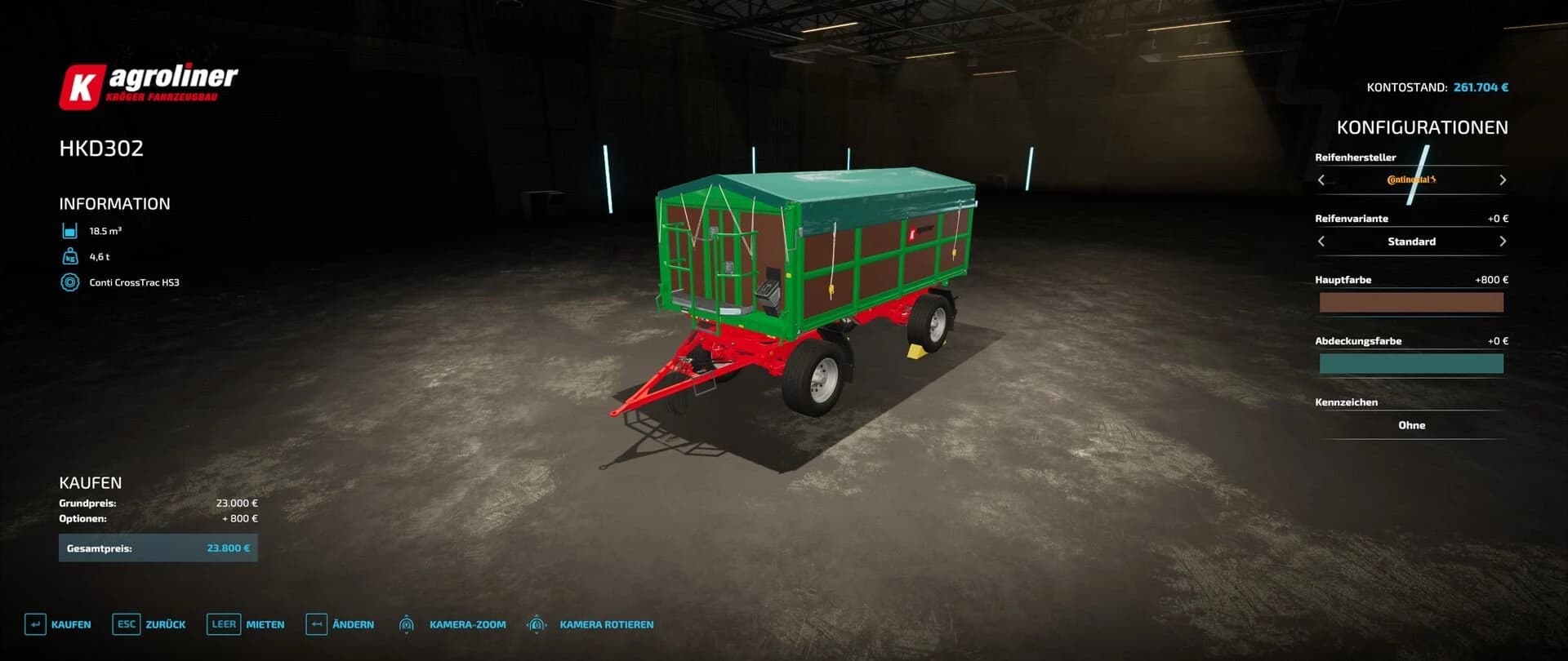 KRÖGER AGROLINER HKD 2