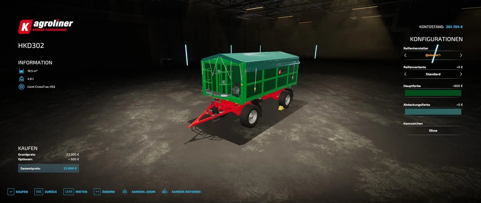 KRÖGER AGROLINER HKD