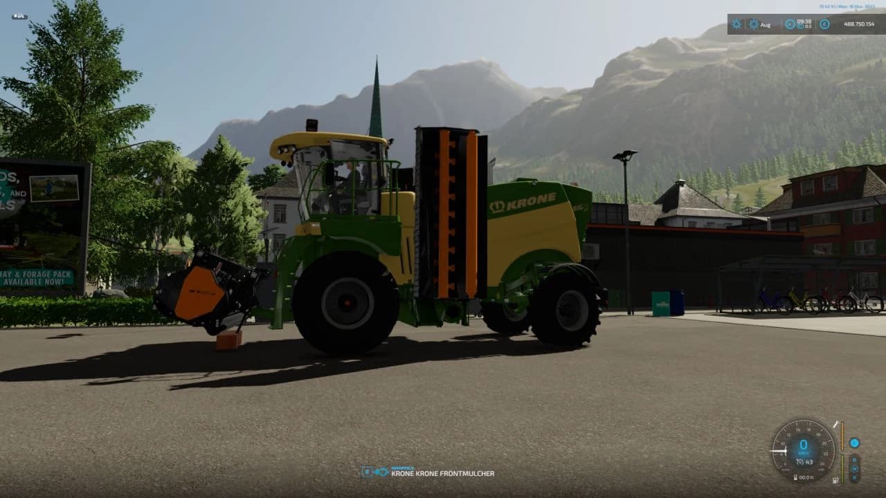 KRONE BIG M MULCHER 3