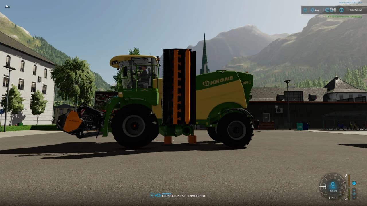 KRONE BIG M MULCHER