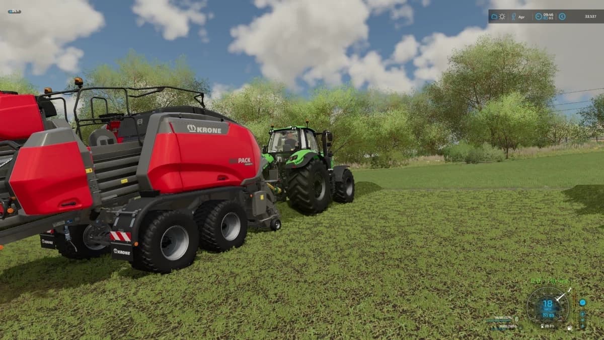 KRONE BIG PACK 1290 HDPVC